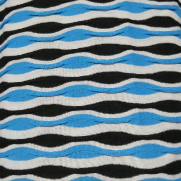 JONES NEW YORK SPORT | medium | Blue - White - Black | Short Sleeve Shirt - Picture 16 of 16